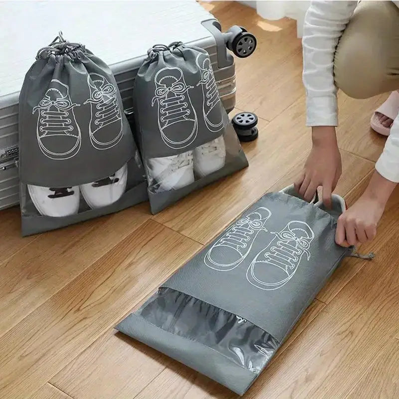 Shoe Bag for Travel & Home Storage