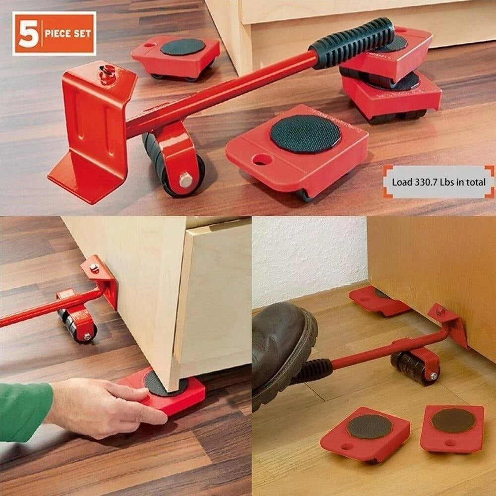 Furniture Transport Lifter Tool Set | Mover Roller Device